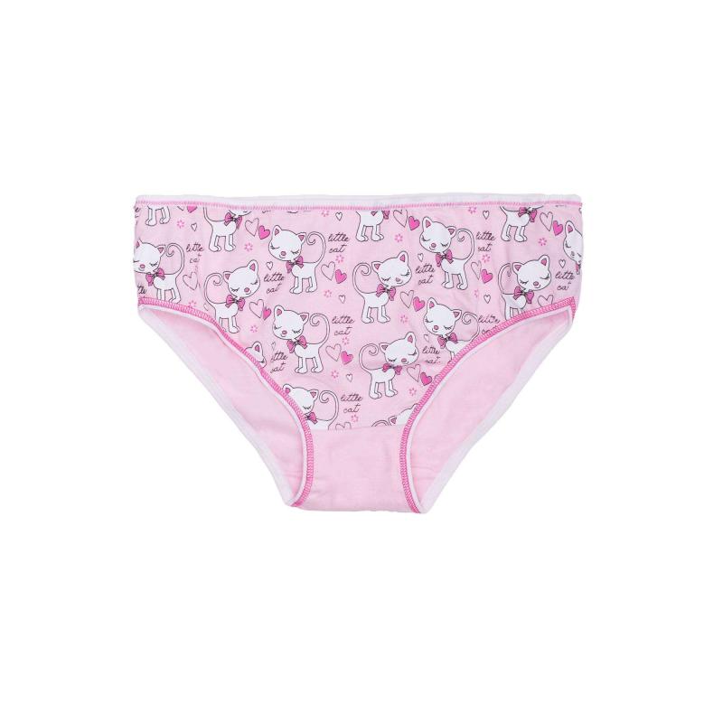 Dámské kalhotky bavlněné s potiskem KITTIES růžové 