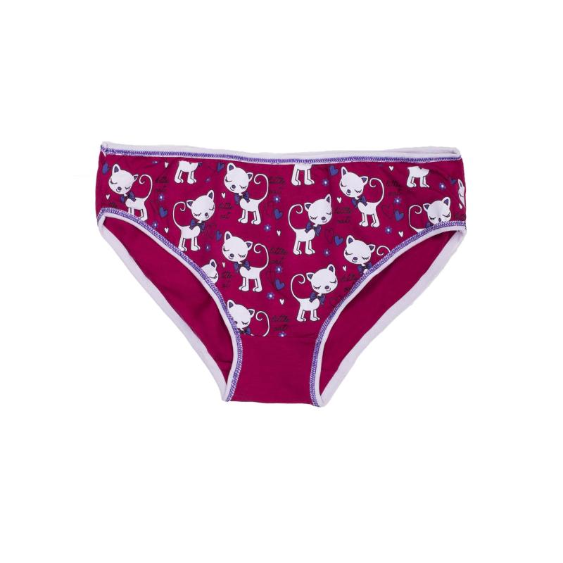 Dámske bavlnené nohavičky SIMPLY bordová