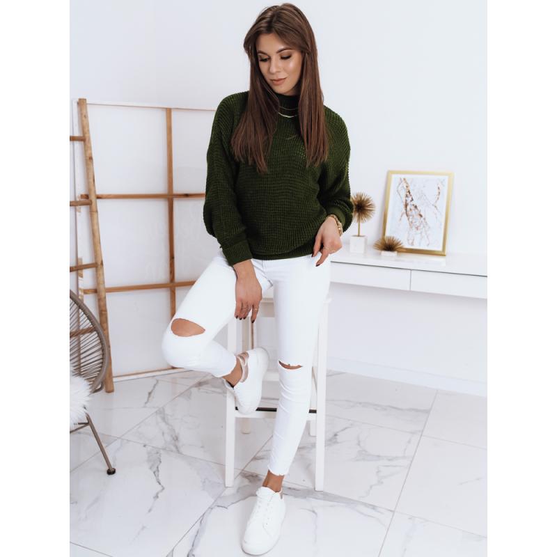 Dámský svetr CAMERON zelený