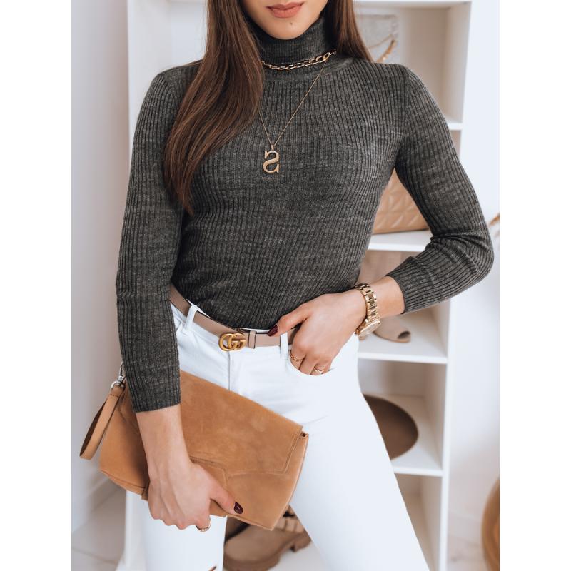 Dámský svetr OSLO tmavě šedý