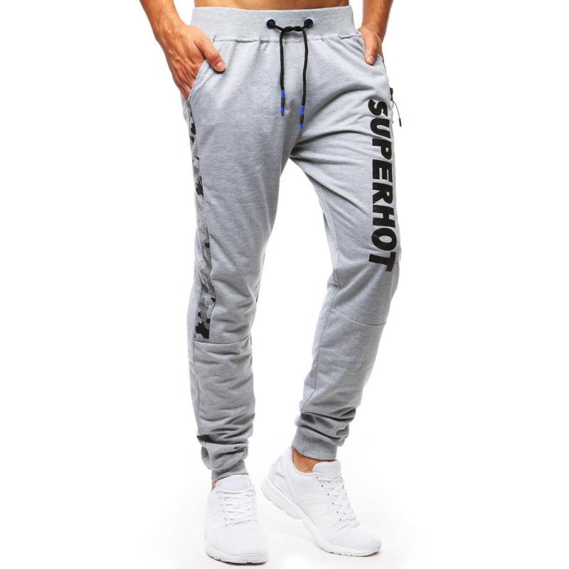 SUPERHOT férfi melegítőnadrág szürke
