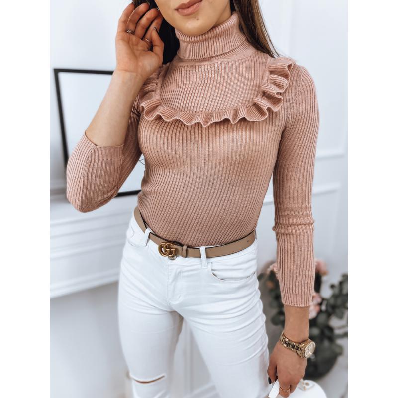 Női pulóver NOAH világos rózsaszín