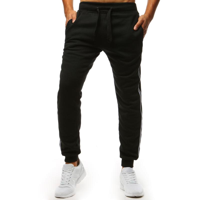 Pánské tepláky LINES černá