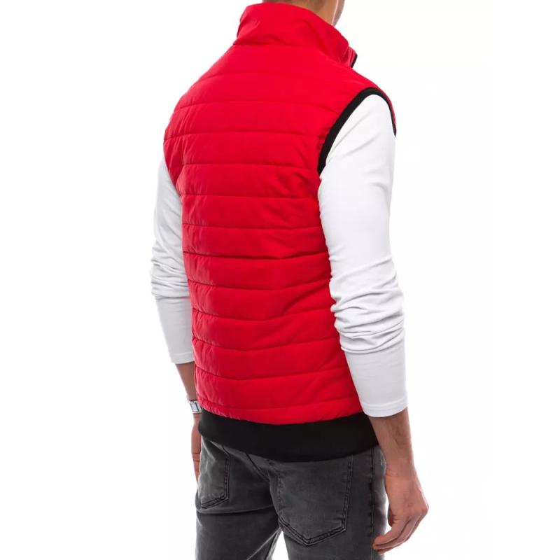 Pánska prešívaná vesta MILA červená