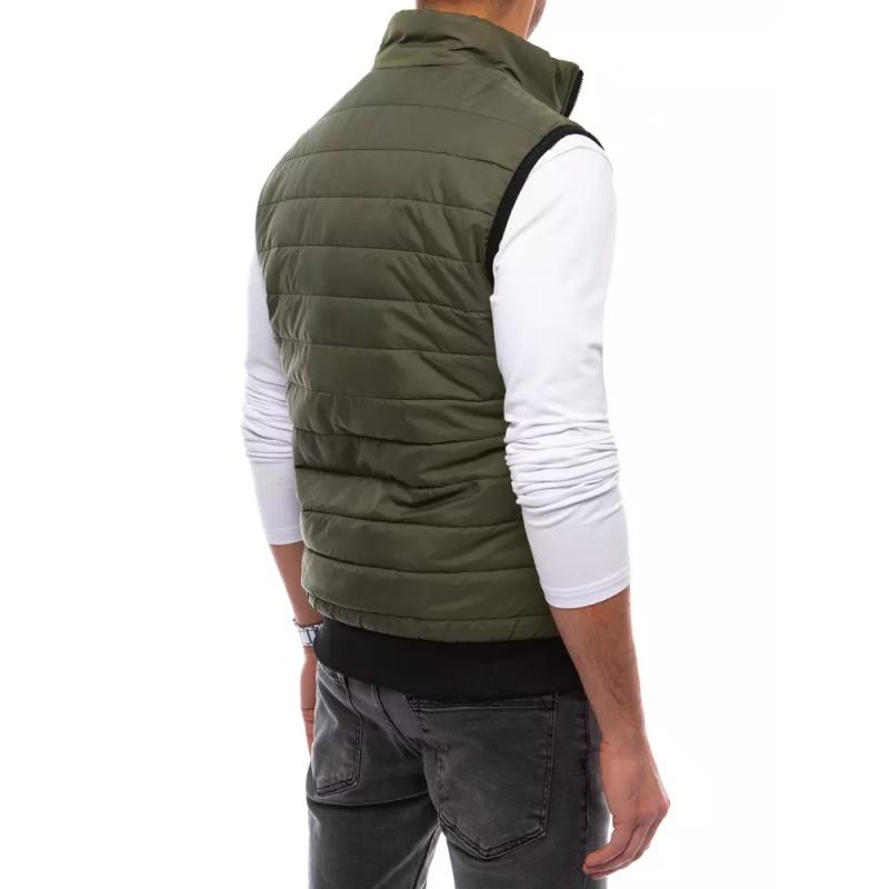 Pánska prešívaná vesta MILA zelená