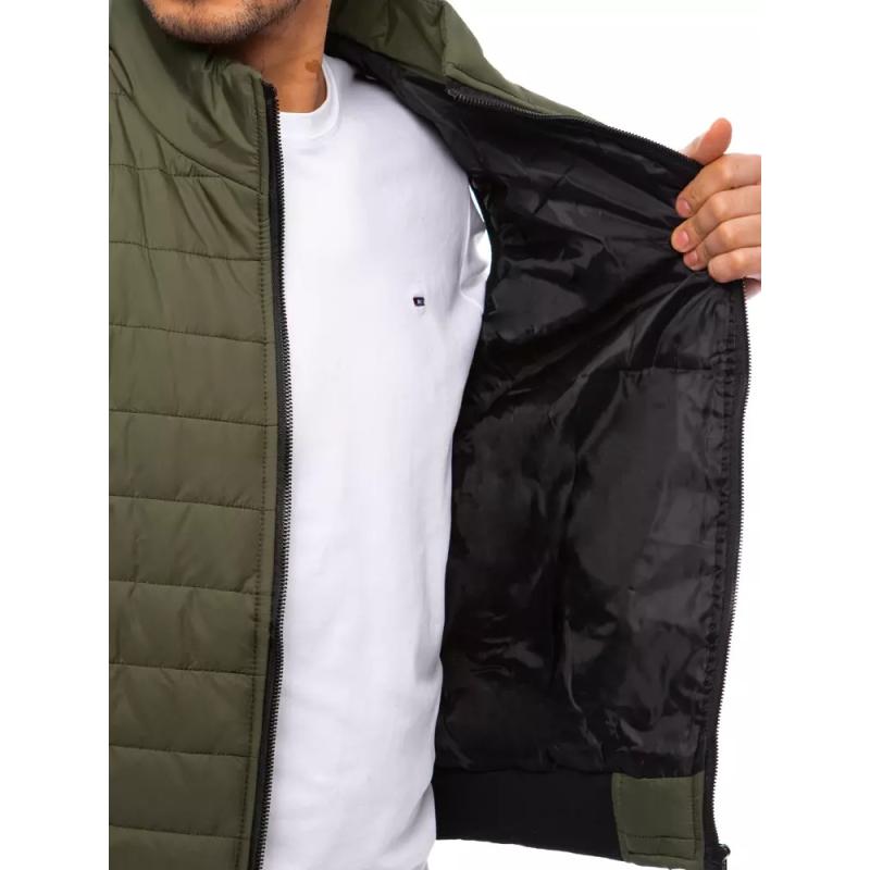 Pánska prešívaná vesta MILA zelená