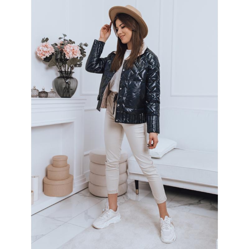 Dámska bunda ELBRA tmavo modrá