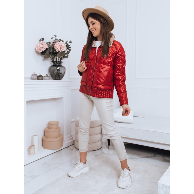 Dámska bunda ELBRA červená