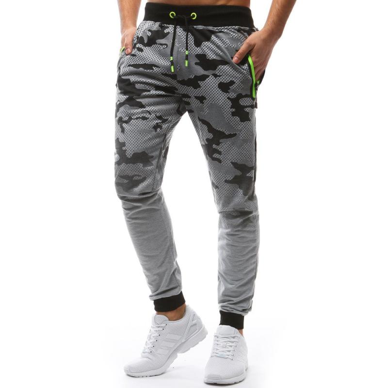 Pánské tepláky MORO světle šedé