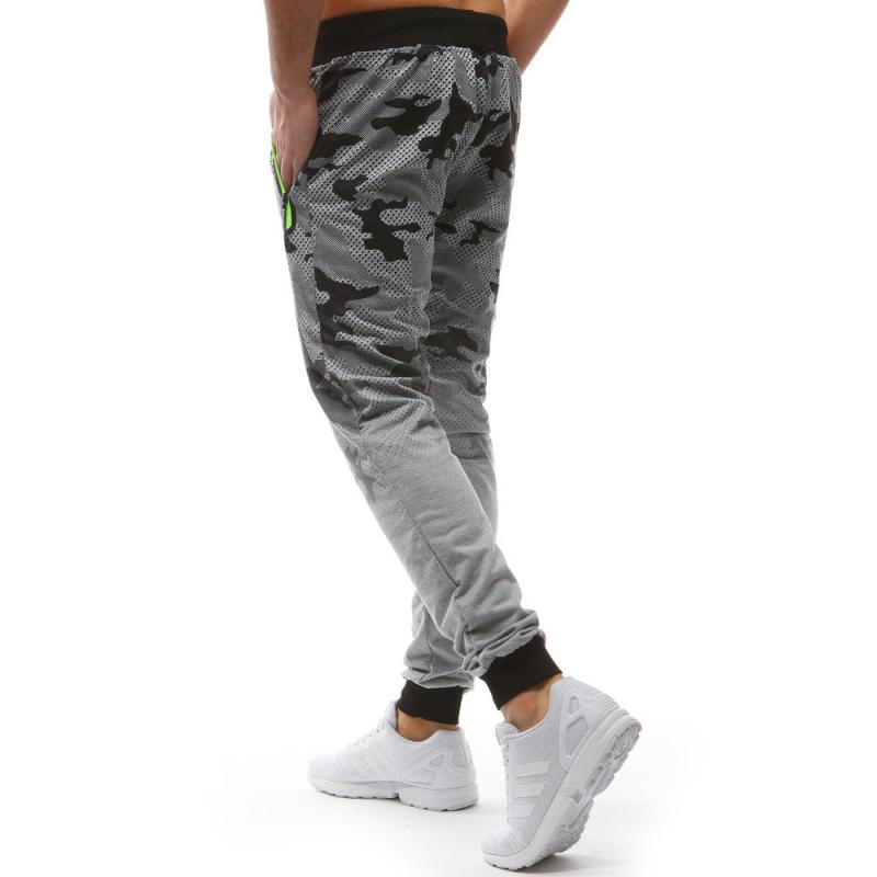 Pánské tepláky MORO světle šedé