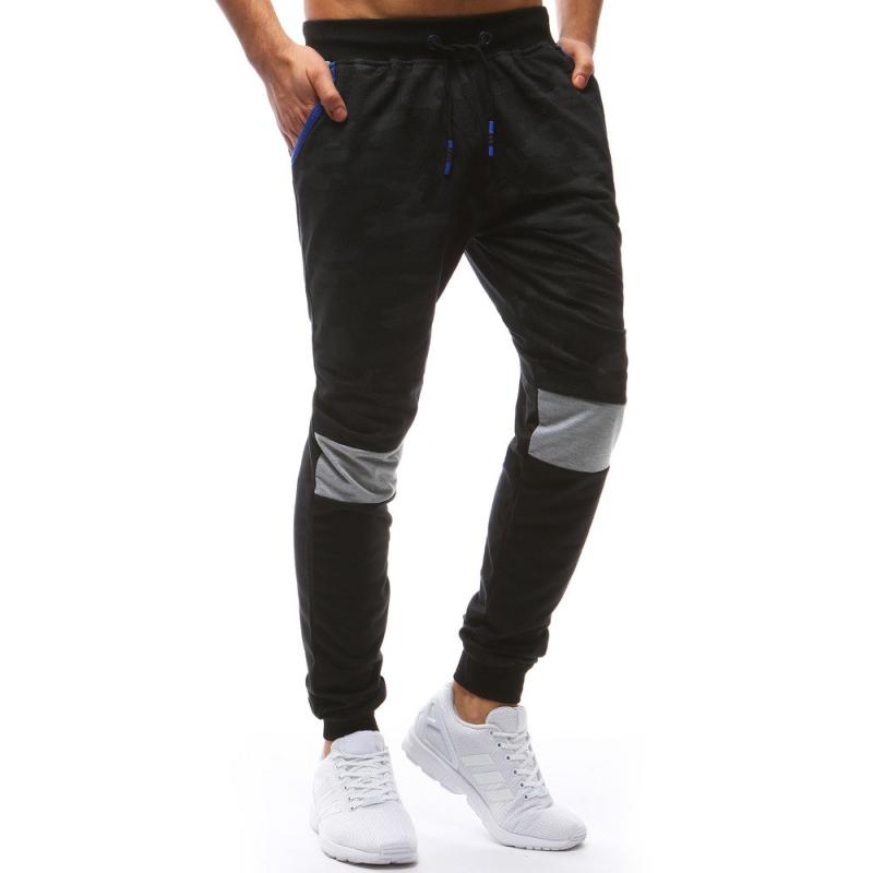 Pánské kamuflážní tepláky RULA černá