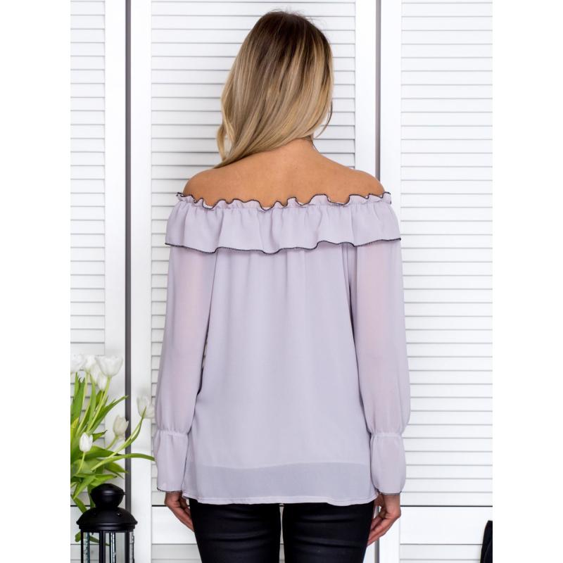 Női blúz SPANGA szürke