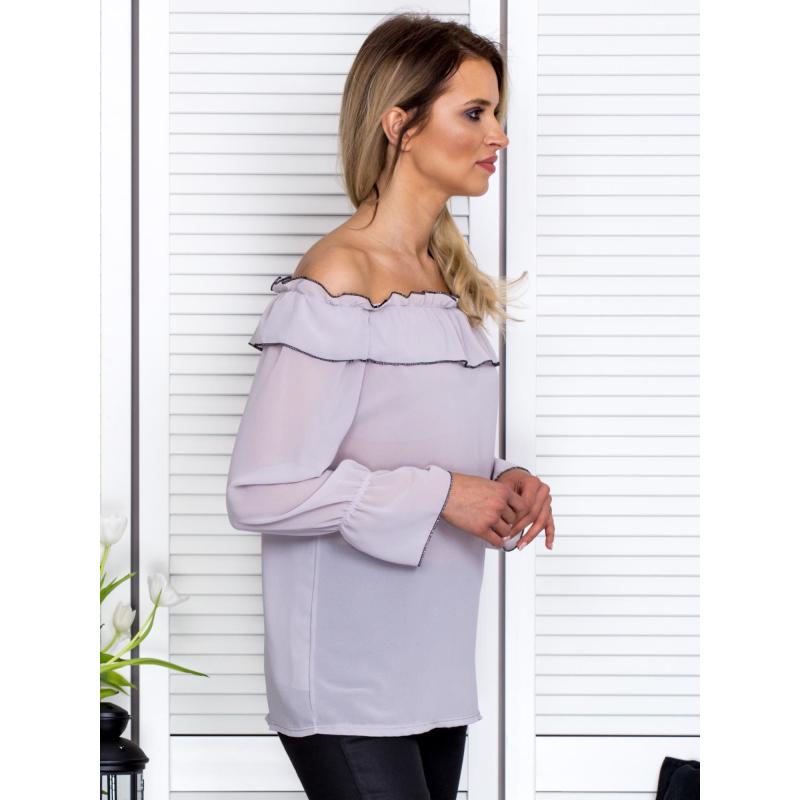 Női blúz SPANGA szürke