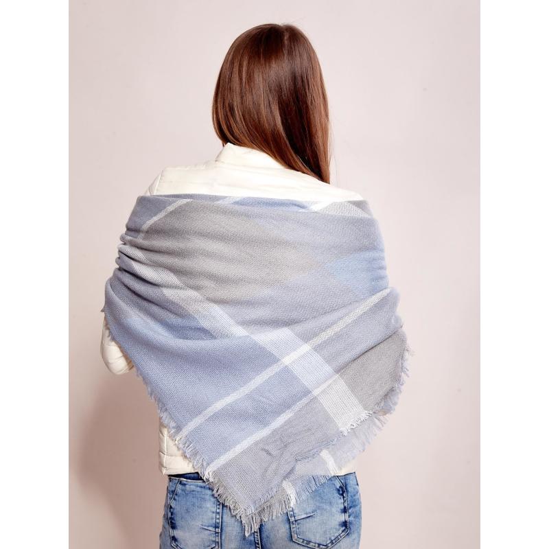 Női kötött sál XAVIER világoskék
