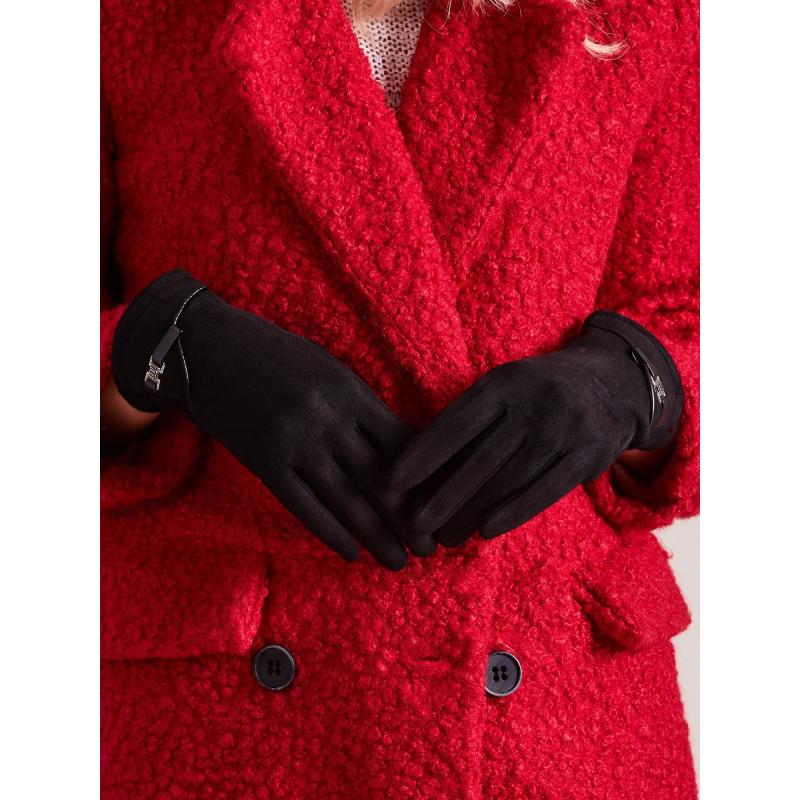 Dámske rukavice čierne elegantné IVY