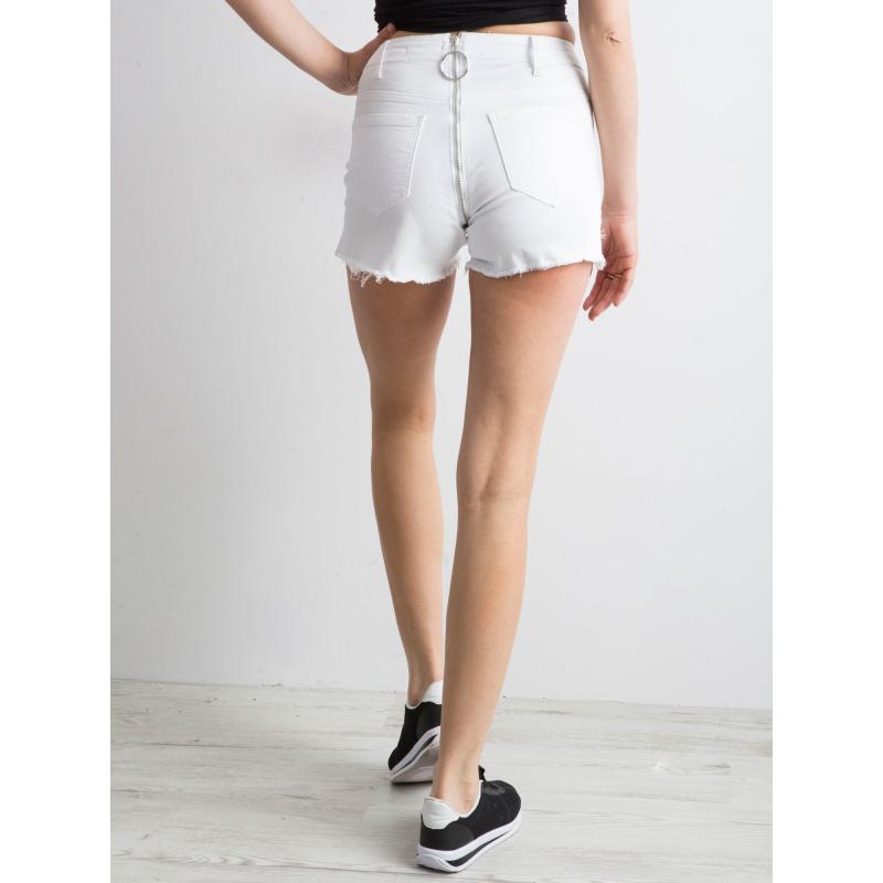Dámske šortky s vreckami MIRO white