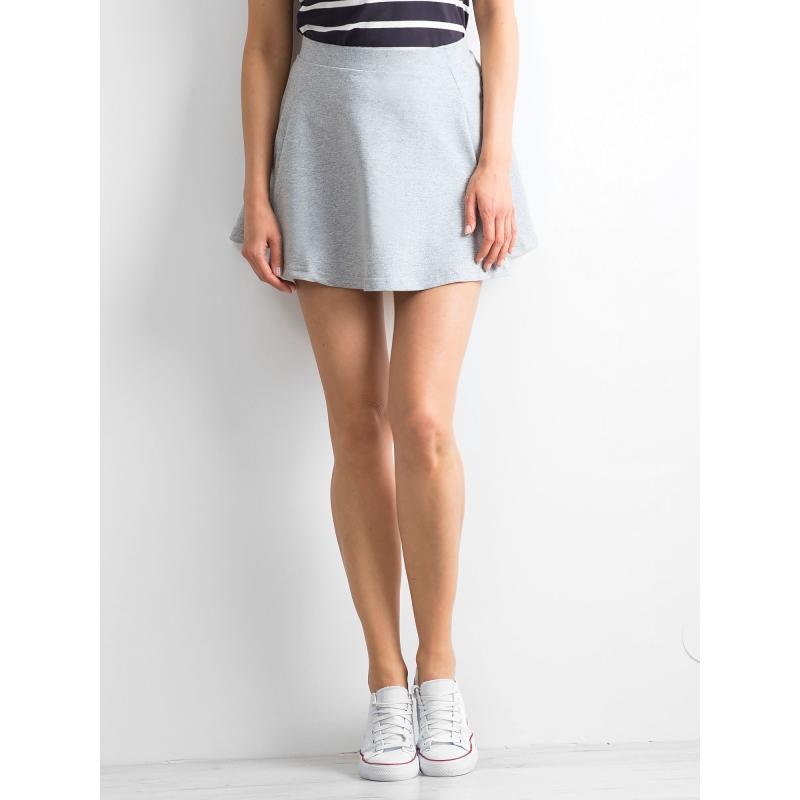 Dámska rozšírená sukňa BONA svetlo šedá