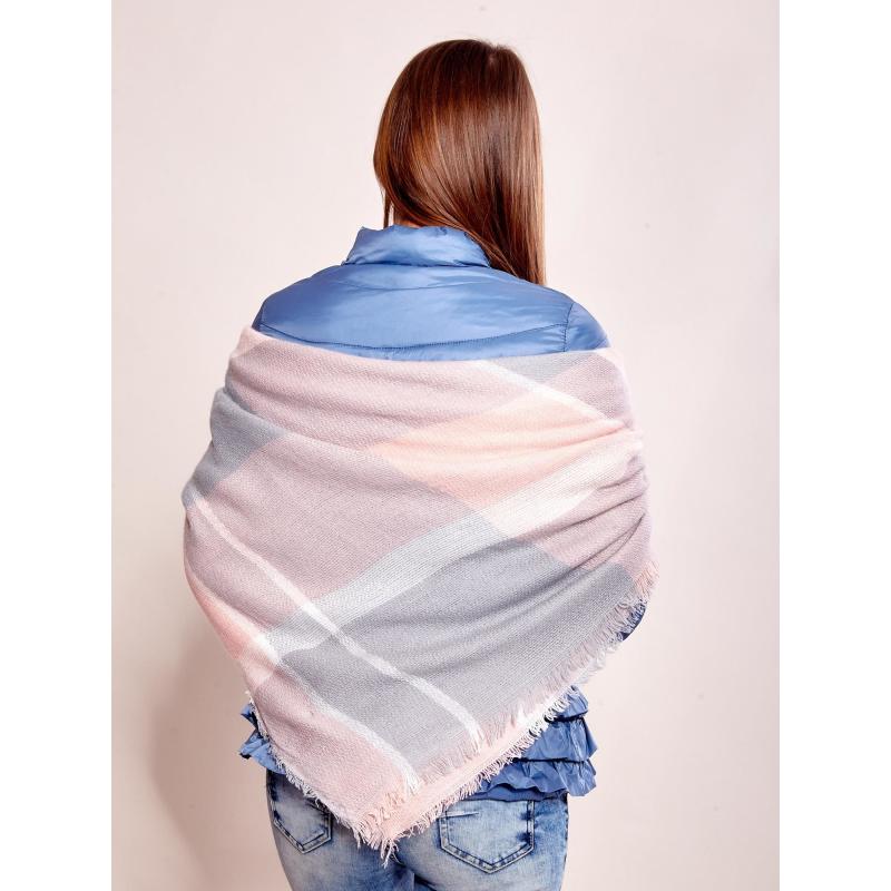 Dámsky pletený šál MAXWELL svetloružový