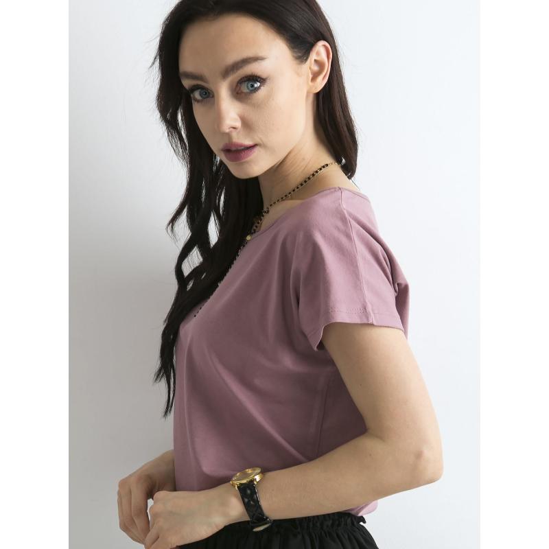 Dámské tričko CIRCLE špinavě růžové 