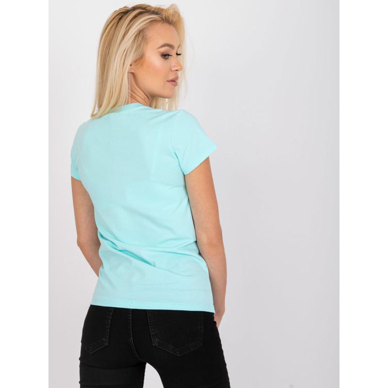 Női póló PEACHY menta zöld
