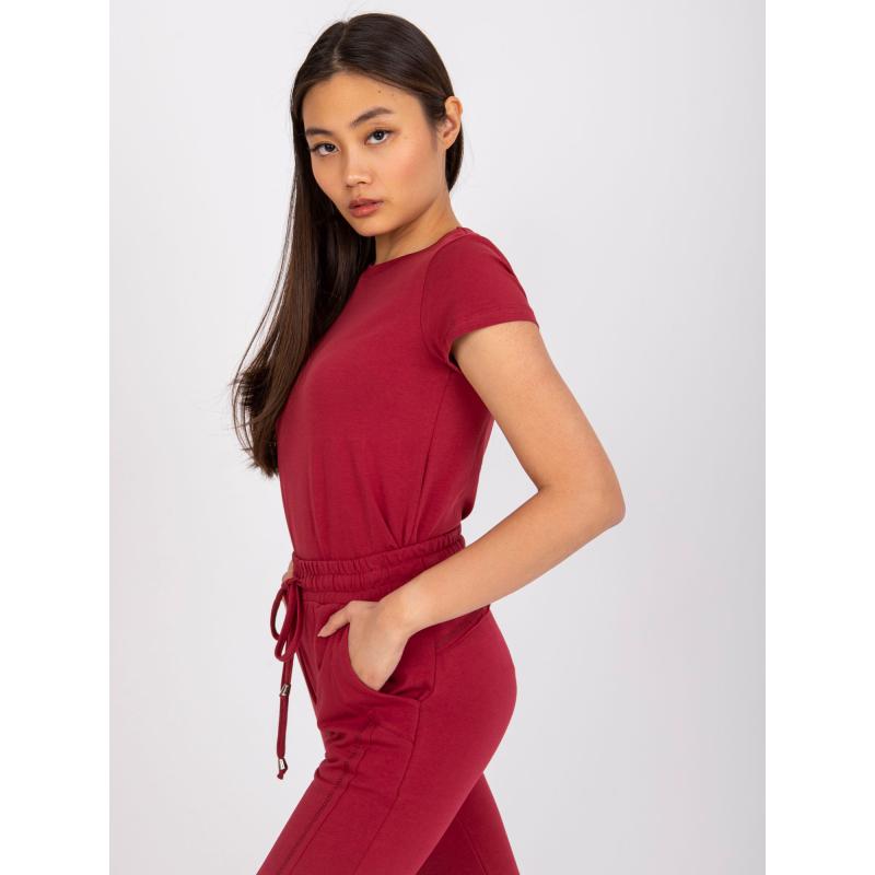 Női póló PEACHY bordó