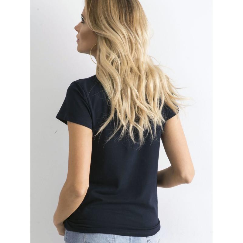 Női póló PEACHY sötétkék