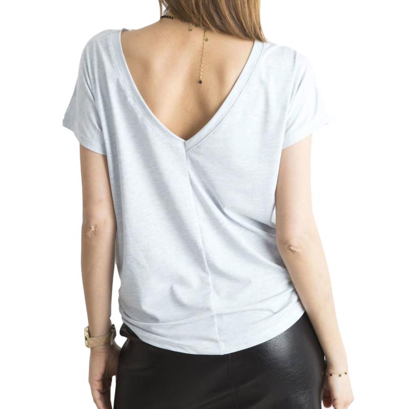 Női póló FIRE világoskék