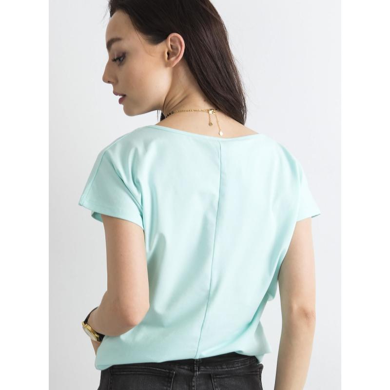 Női póló CIRCLE menta zöld