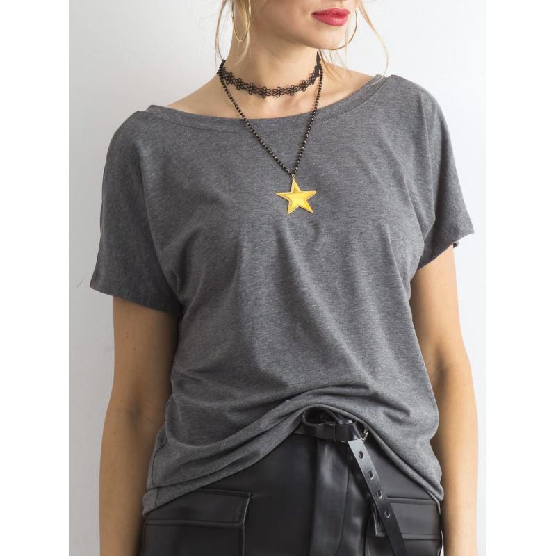 Dámské tričko FIRE tmavě šedé