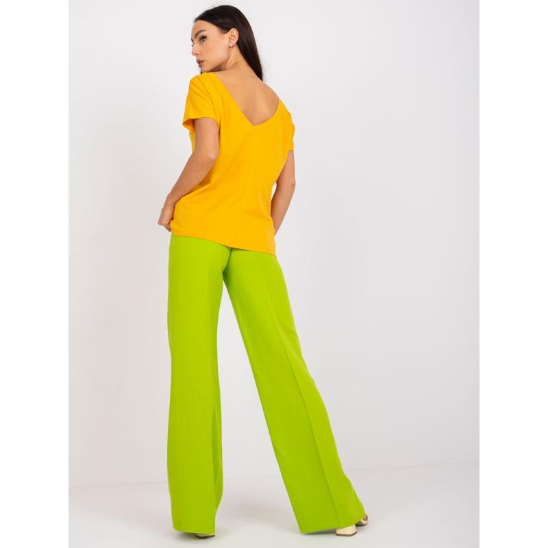 Női póló FIRE sötét sárga