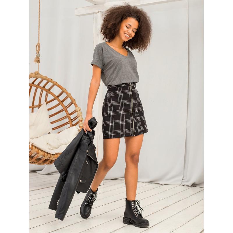 Női póló EMORY sötétszürke