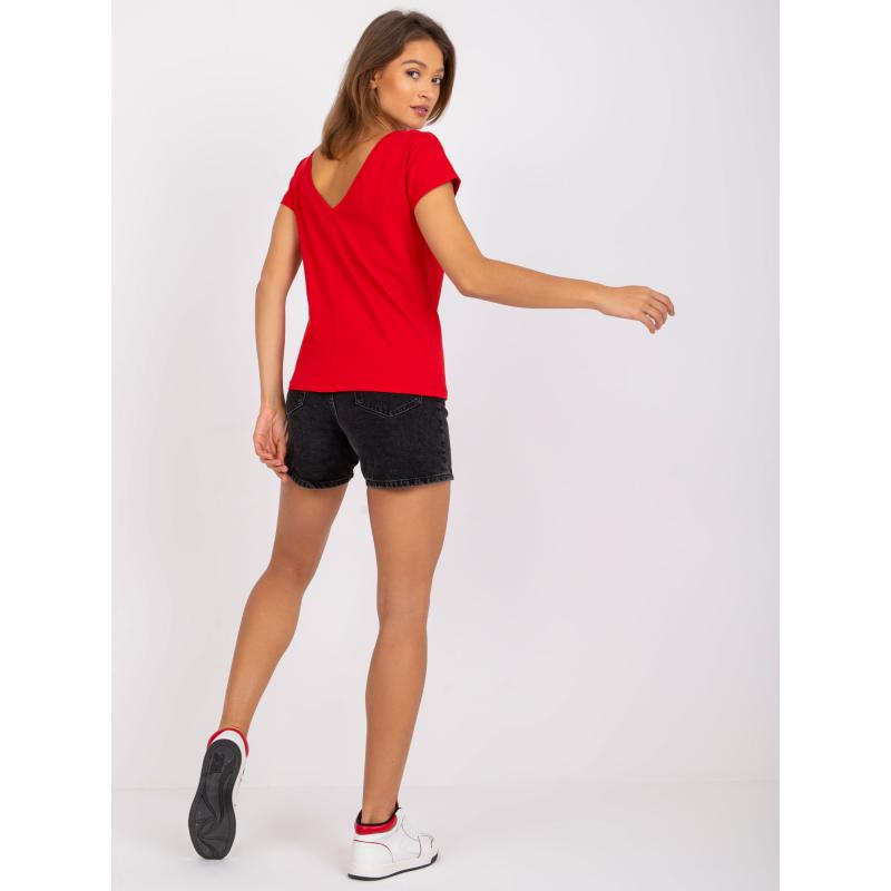Dámské tričko FIRE červený