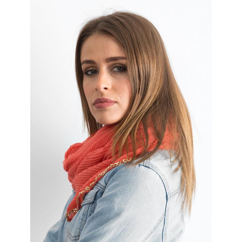 Női sál ETHEREAL korall