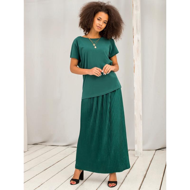 Dámské tričko FIRE tmavě zelené 