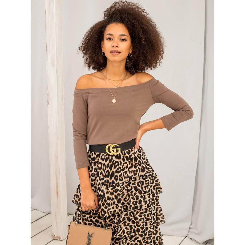 Dámská halenka LIVE hnědá 