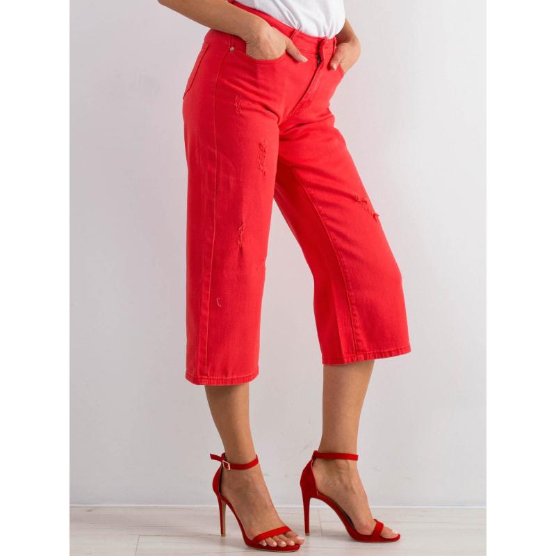 Dámské džíny REASONS červené 