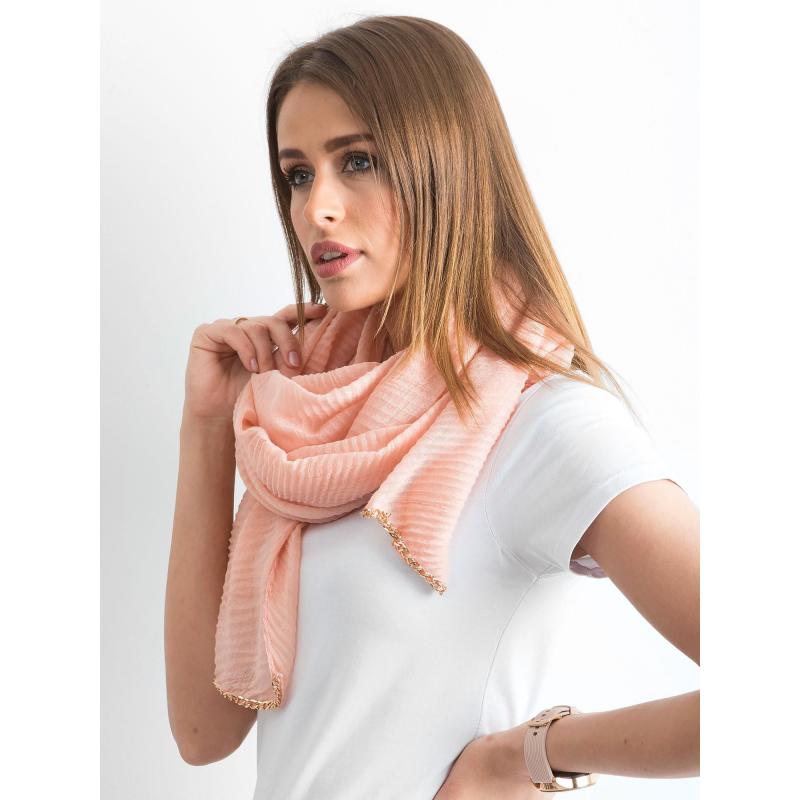 Dámský šátek na hlavu ALVIN broskvový  