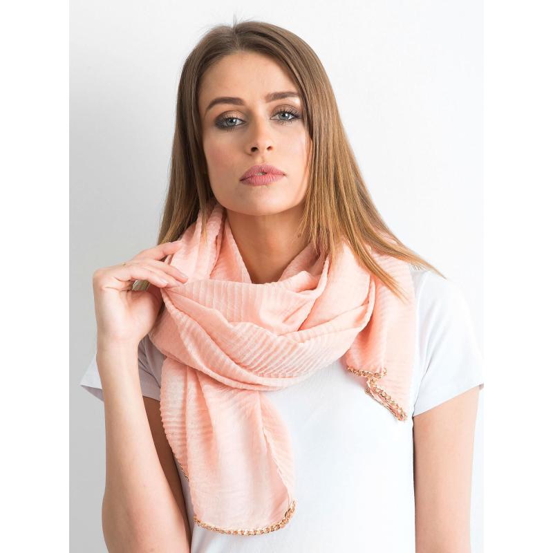 Dámský šátek na hlavu ALVIN broskvový  