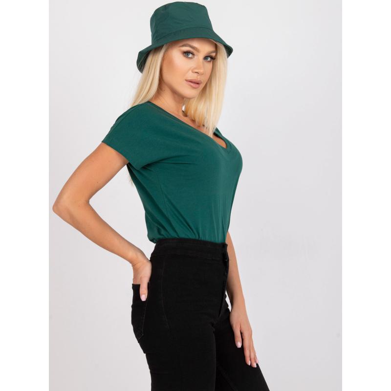 Női póló EMORY sötétzöld