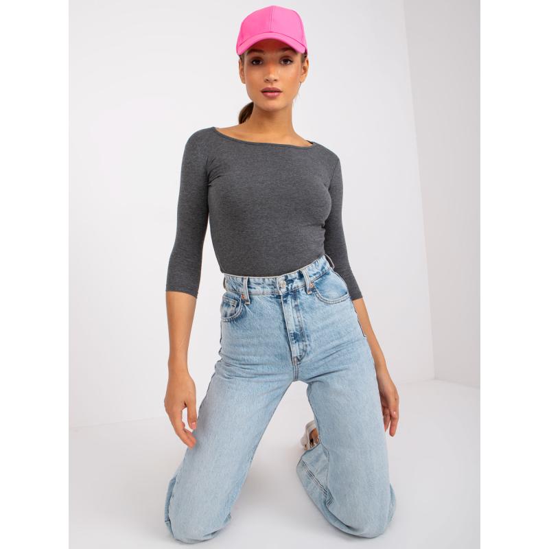 Dámská halenka MONA tmavě šedá 