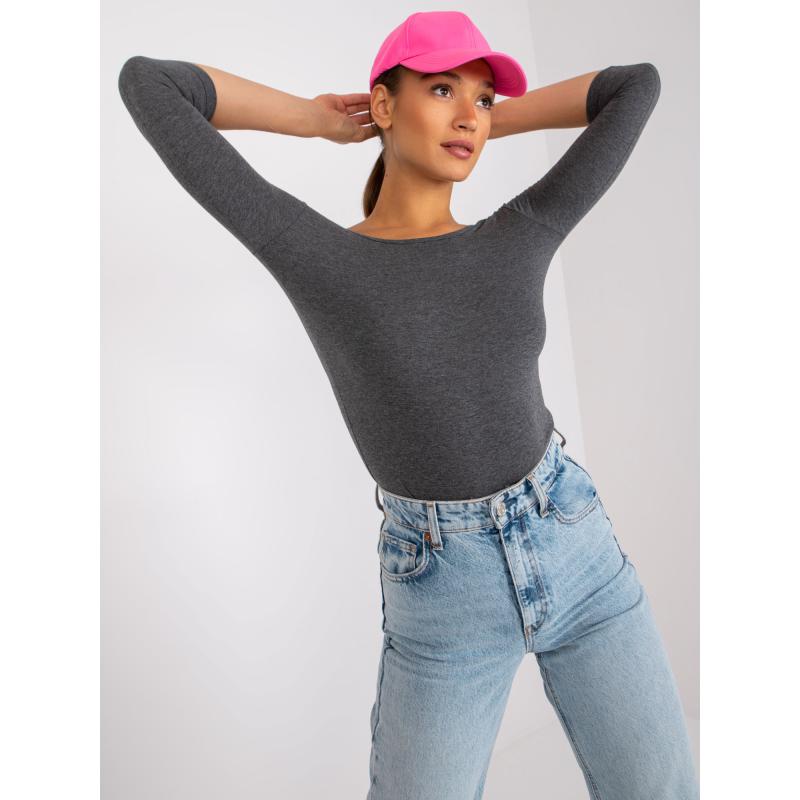 Dámská halenka MONA tmavě šedá 