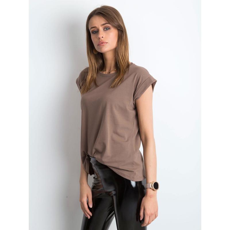 Női póló REVOLUTION világosbarna