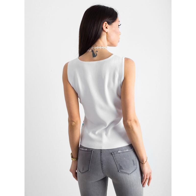 Dámský top pruhovaný LUNA modrobílý 