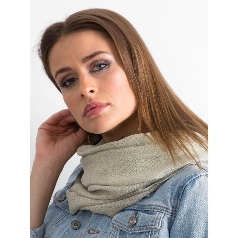 Női sál KELIA fekete/szürke