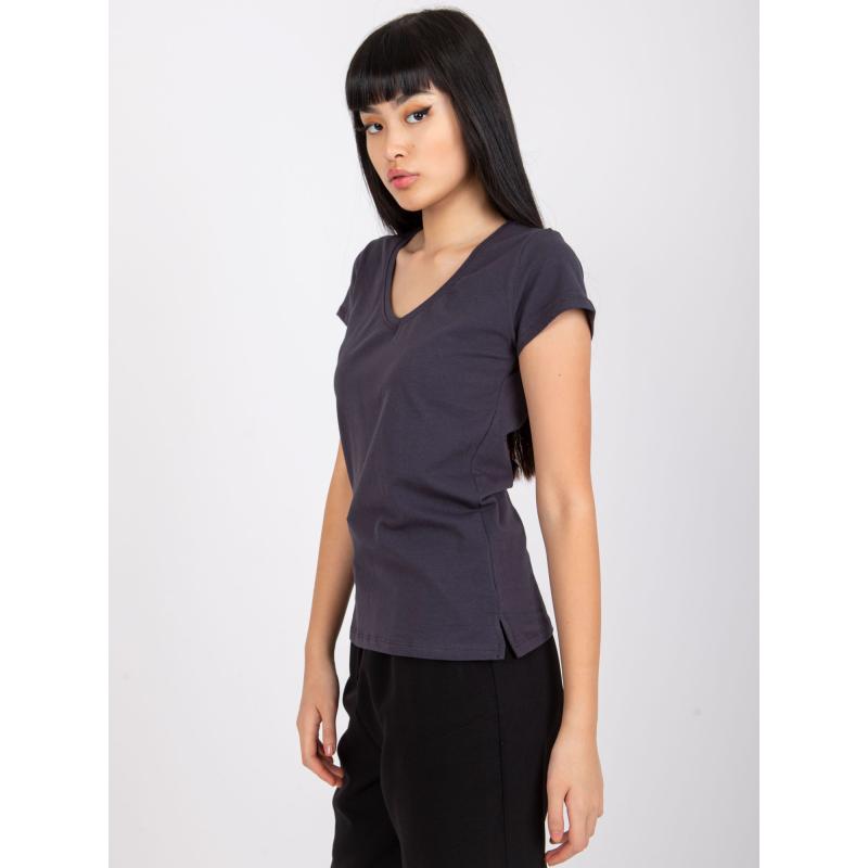 Női póló SQUARE sötét szürke