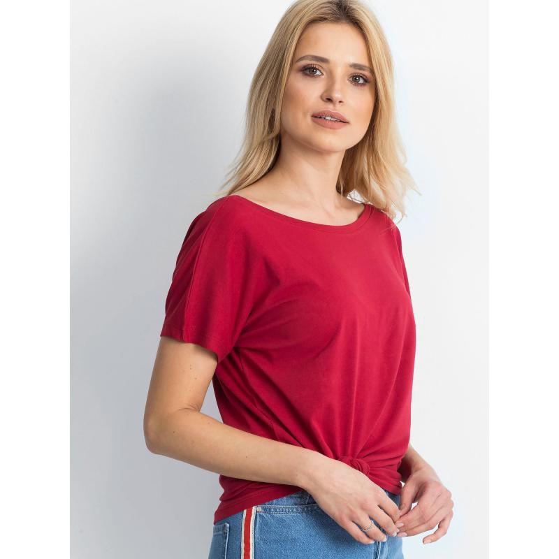 Dámské tričko Maroon FIRE bordó