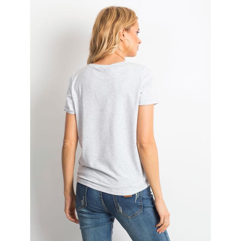 Dámské tričko TRANSFORMATIVE světle šedé