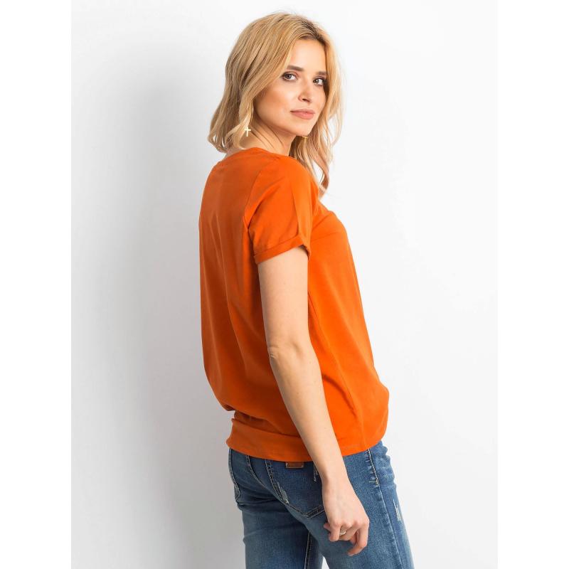 Női póló TRANSFORMATIVE sötét narancssárga