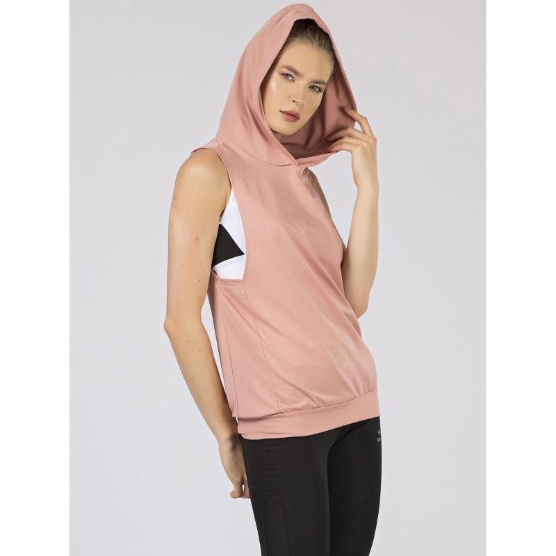 Dámská mikina s kapucí TOMMY LIFE růžová 