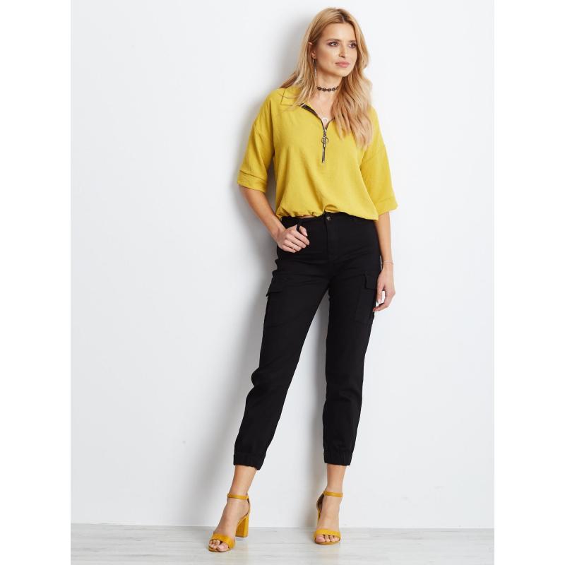 Női farmer CARBONEE fekete